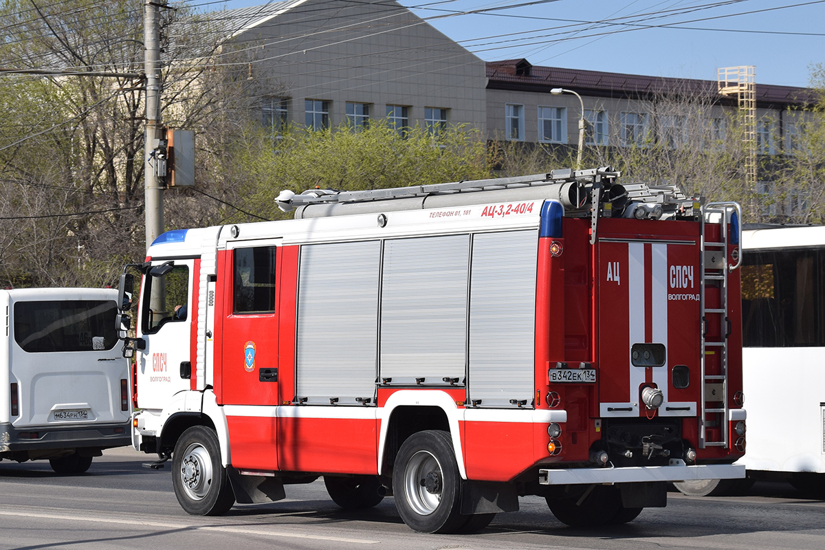 Волгоградская область, № В 342 ЕК 134 — MAN TGM 13.290