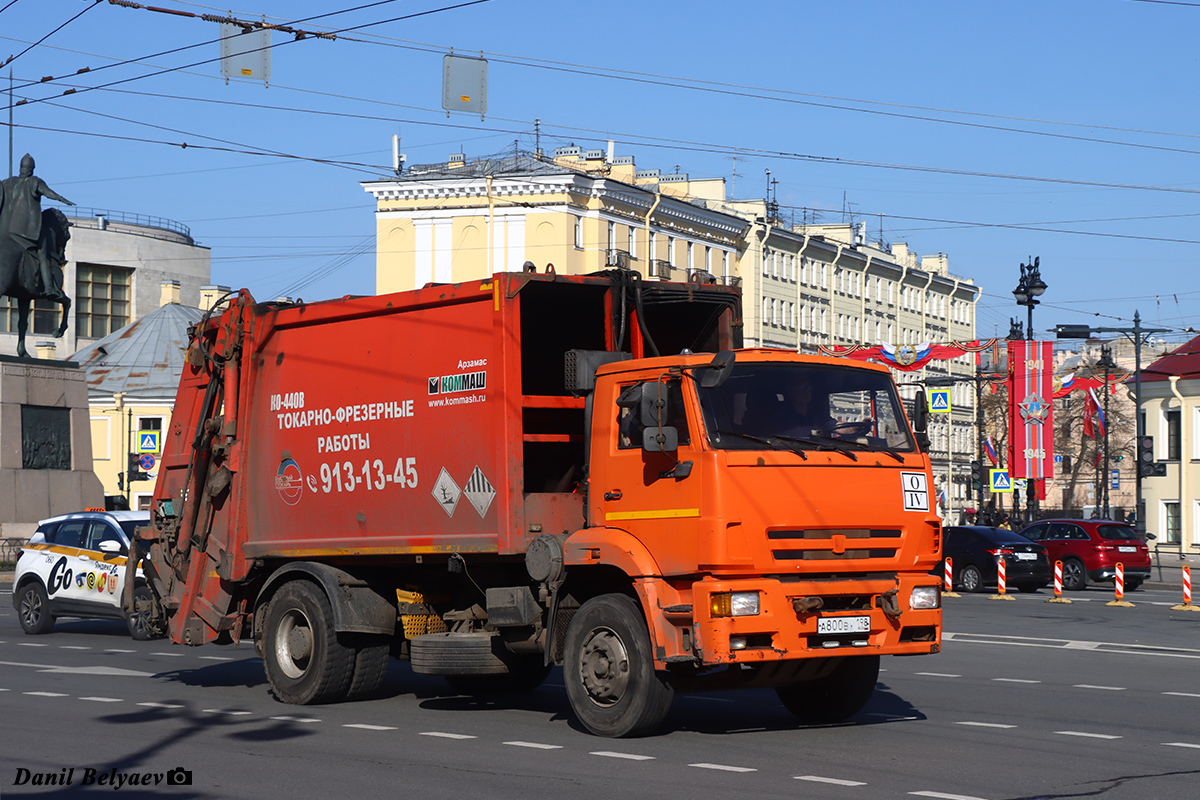 Санкт-Петербург, № А 800 ВУ 198 — КамАЗ-53605-L4(19)