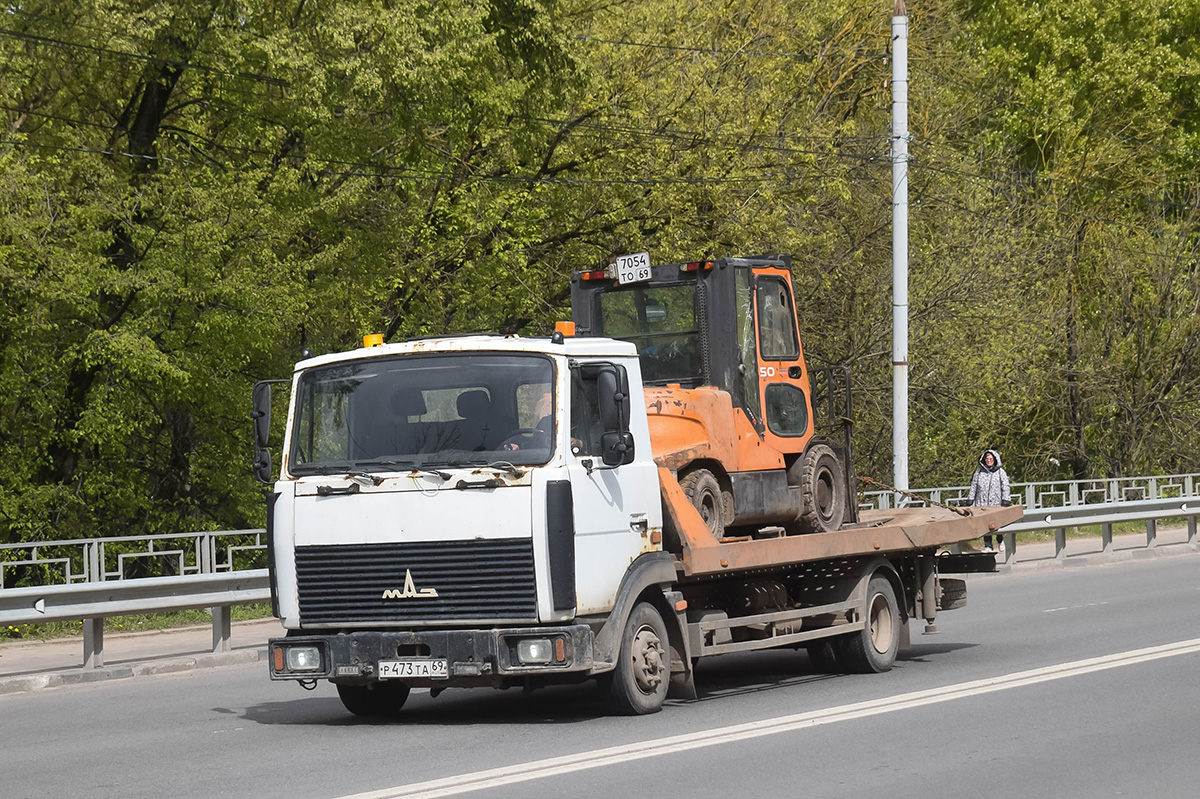 Тверская область, № Р 473 ТА 69 — МАЗ-437043