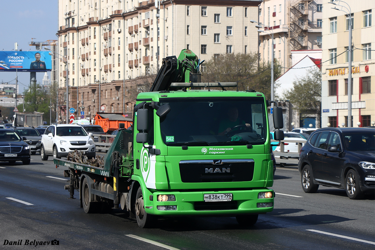 Москва, № 0542 — MAN TGL 12.180