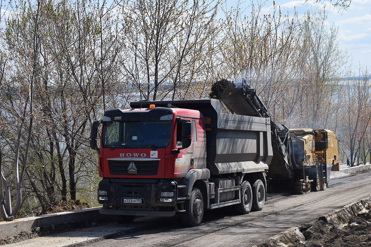 Волгоградская область, № К 723 УР 134 — Howo T5G