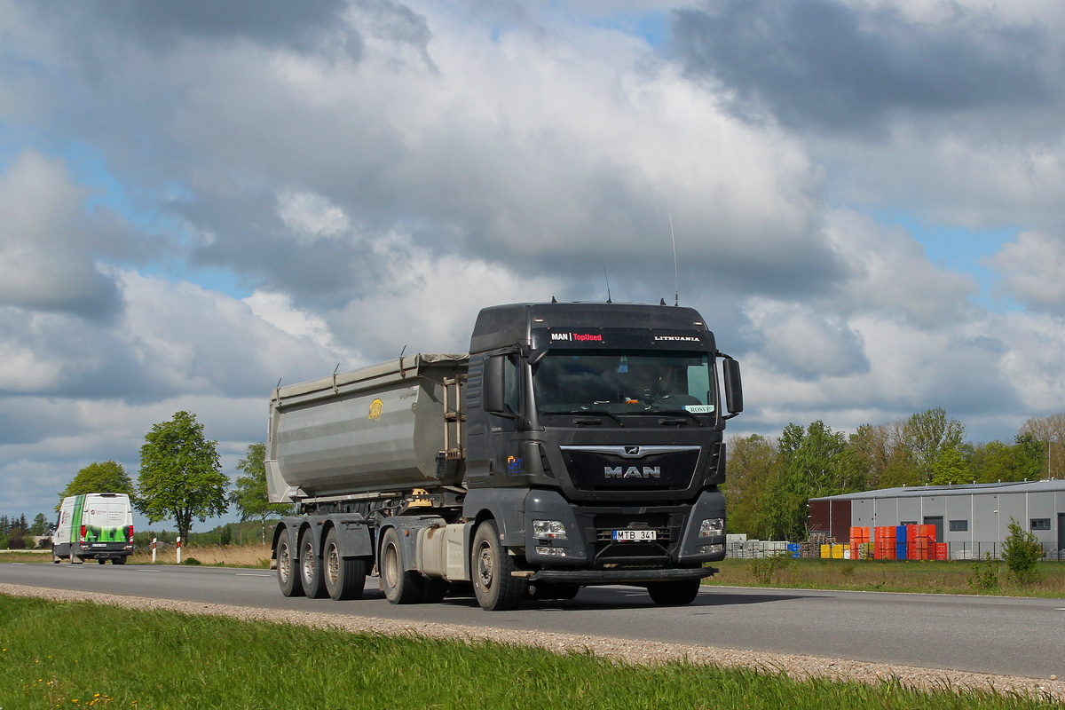 Литва, № MTB 341 — MAN TGX ('2016) 18.500