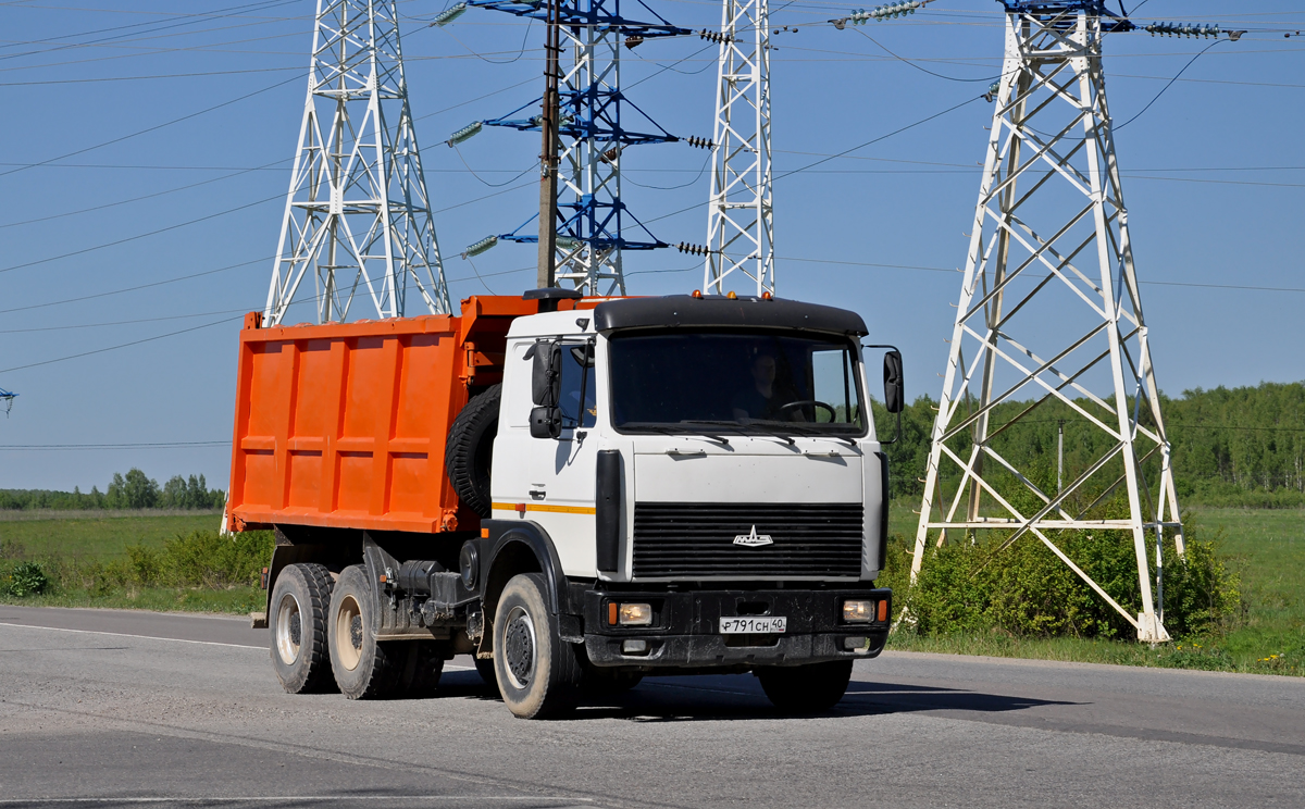 Калужская область, № Р 791 СН 40 — МАЗ-5516A5