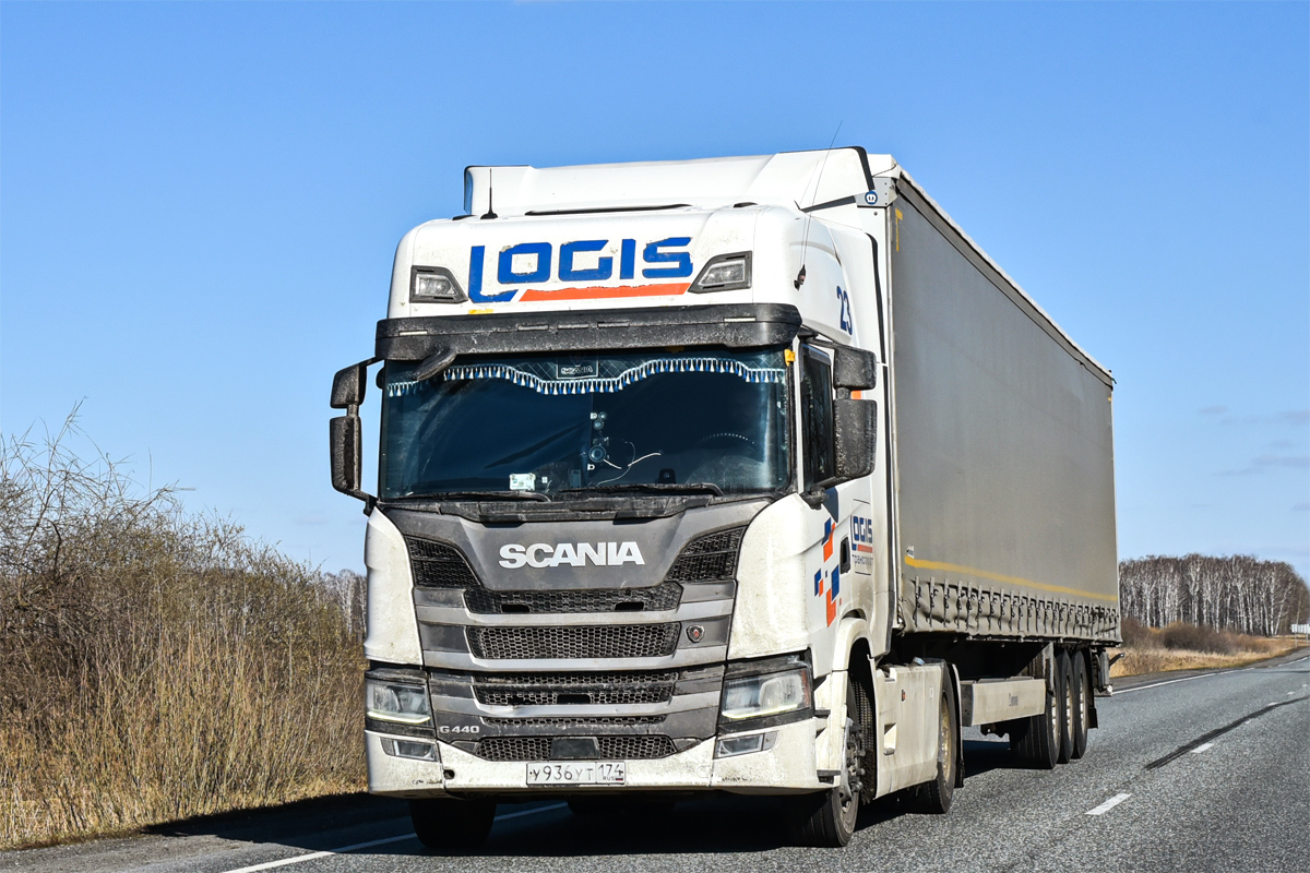 Челябинская область, № 23 — Scania ('2016) G440