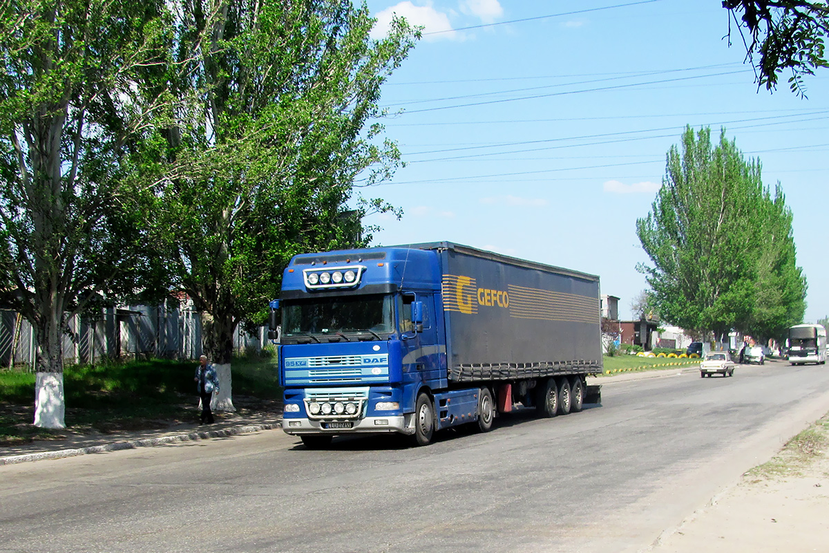 Польша, № LLU 07415 — DAF 95XF FT