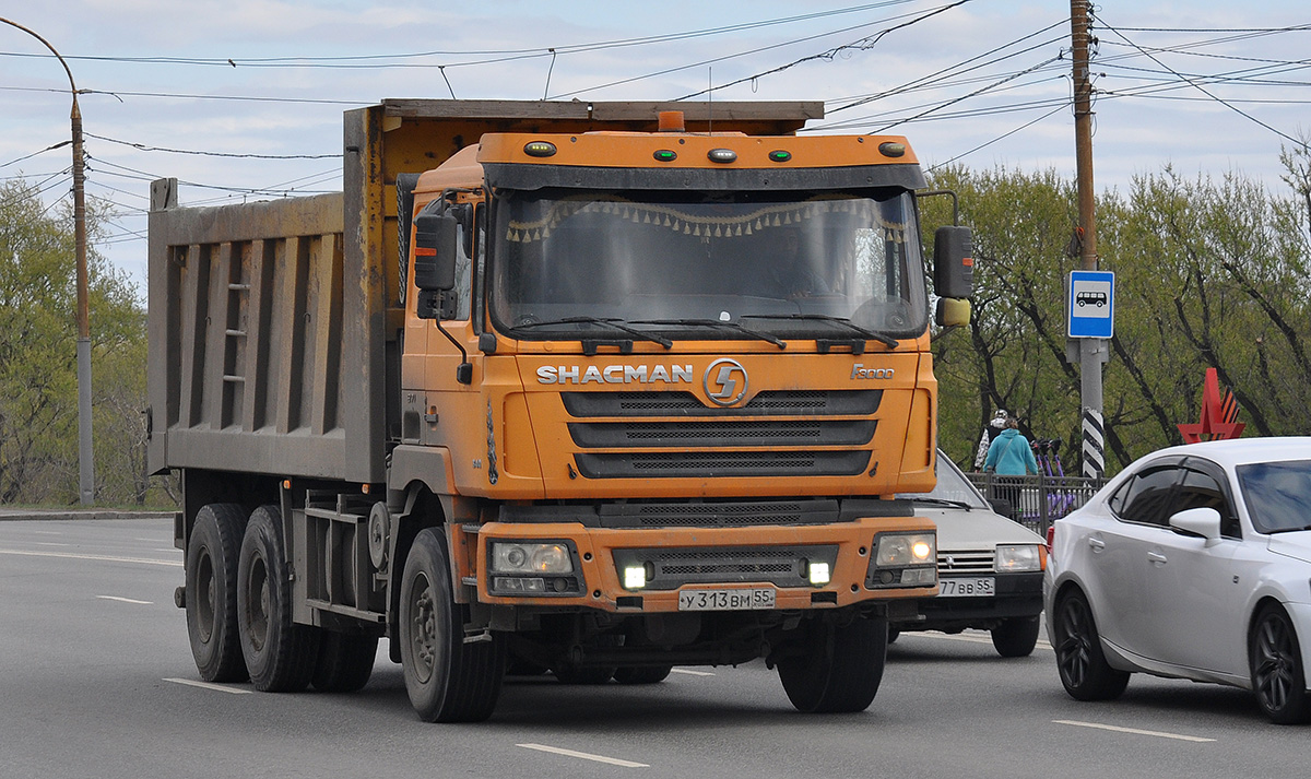 Омская область, № У 313 ВМ 55 — Shaanxi Shacman F3000 SX325x