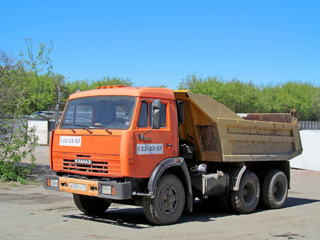Томская область, № В 597 УН 70 — КамАЗ-5511