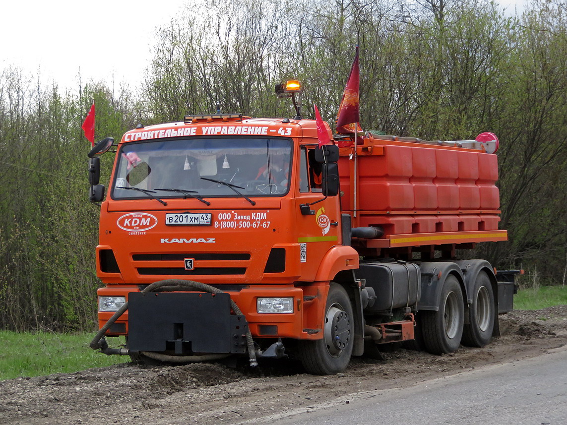Кировская область, № В 201 ХМ 43 — КамАЗ-65115-A5(48)