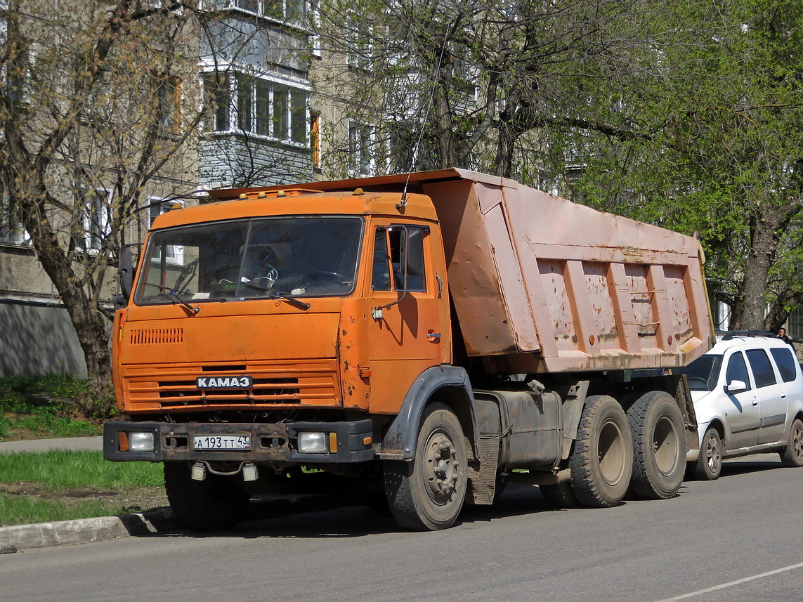 Кировская область, № А 193 ТТ 43 — КамАЗ-5511