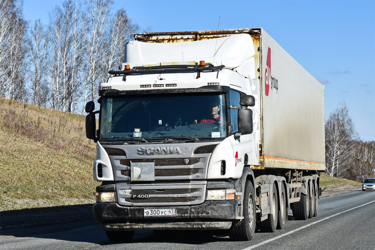 Ленинградская область, № В 300 УС 47 — Scania ('2011) P400