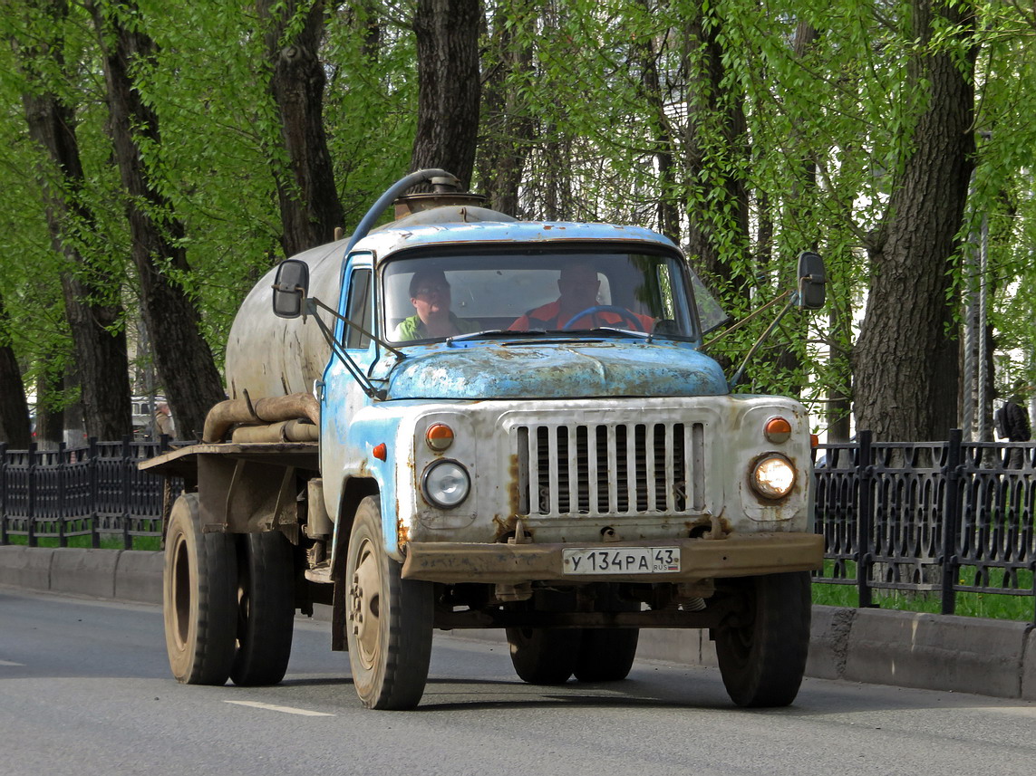 Кировская область, № У 134 РА 43 — ГАЗ-53-12