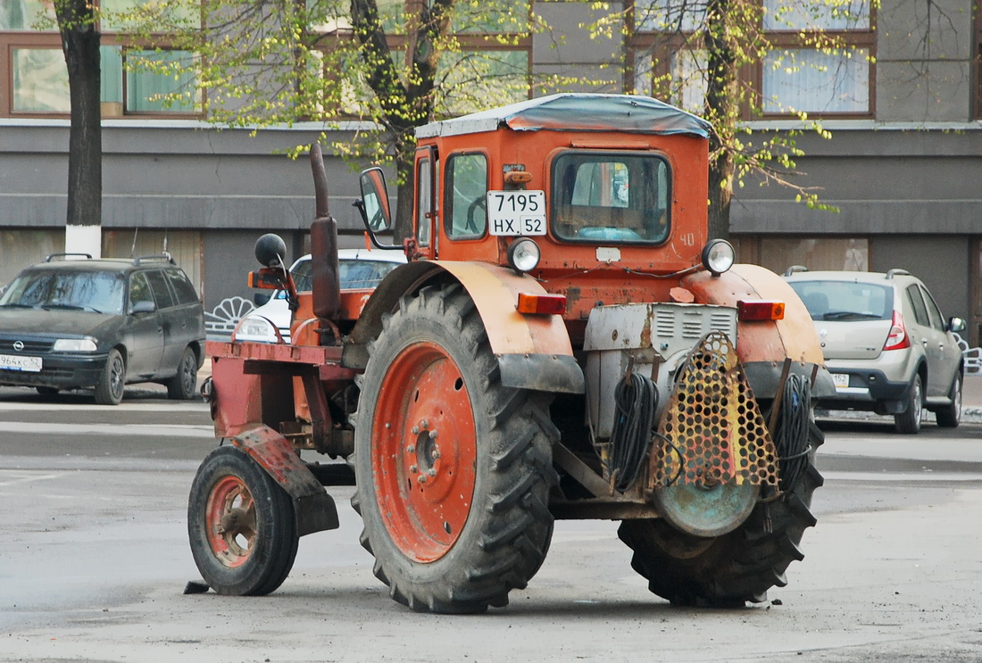 Нижегородская область, № 7195 НХ 52 — Т-40М