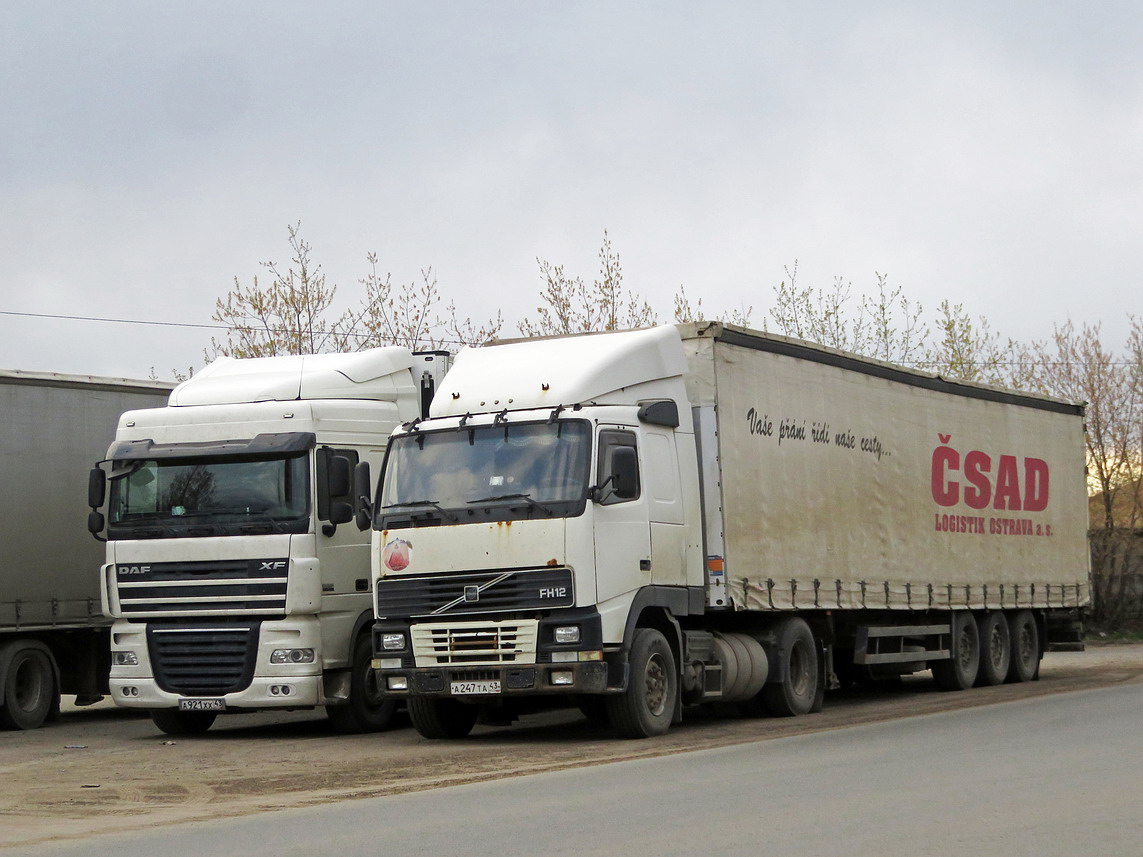 Кировская область, № А 921 ХХ 43 — DAF XF105 FT