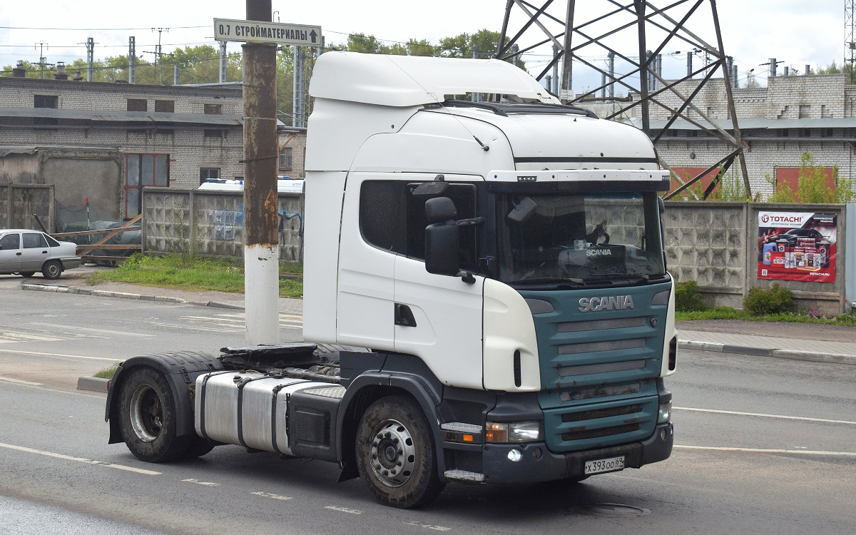 Тверская область, № Х 393 ОО 69 — Scania ('2004) P340