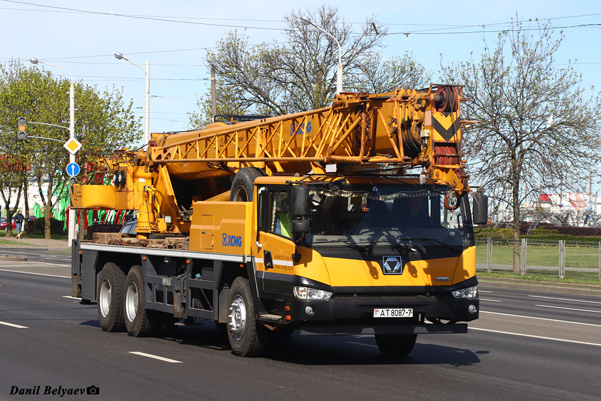 Минск, № АТ 8087-7 — XCMG (общая модель)