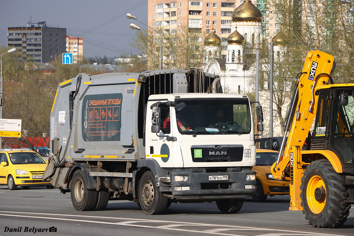 Москва, № Х 781 СК 799 — MAN TGM (общая модель)