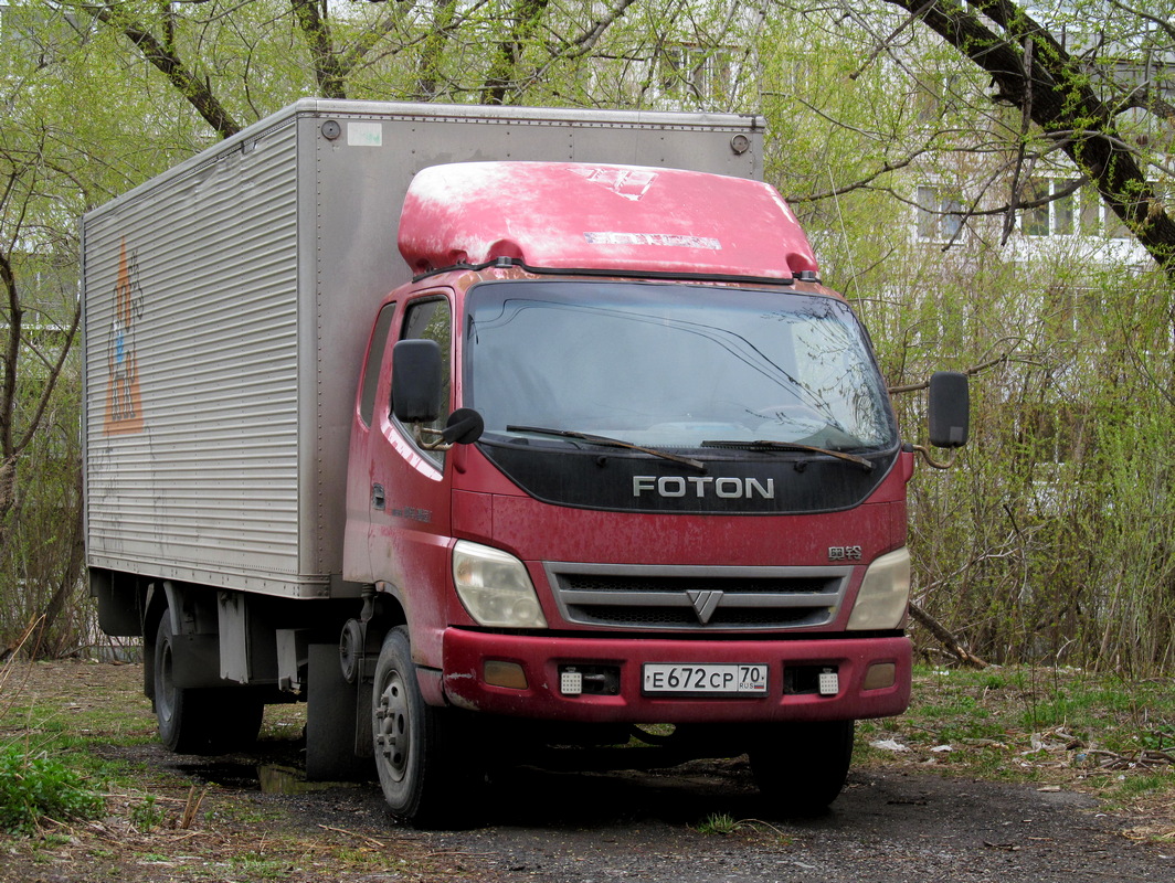 Томская область, № Е 672 СР 70 — Foton Aumark TX / Ollin (общая модель)