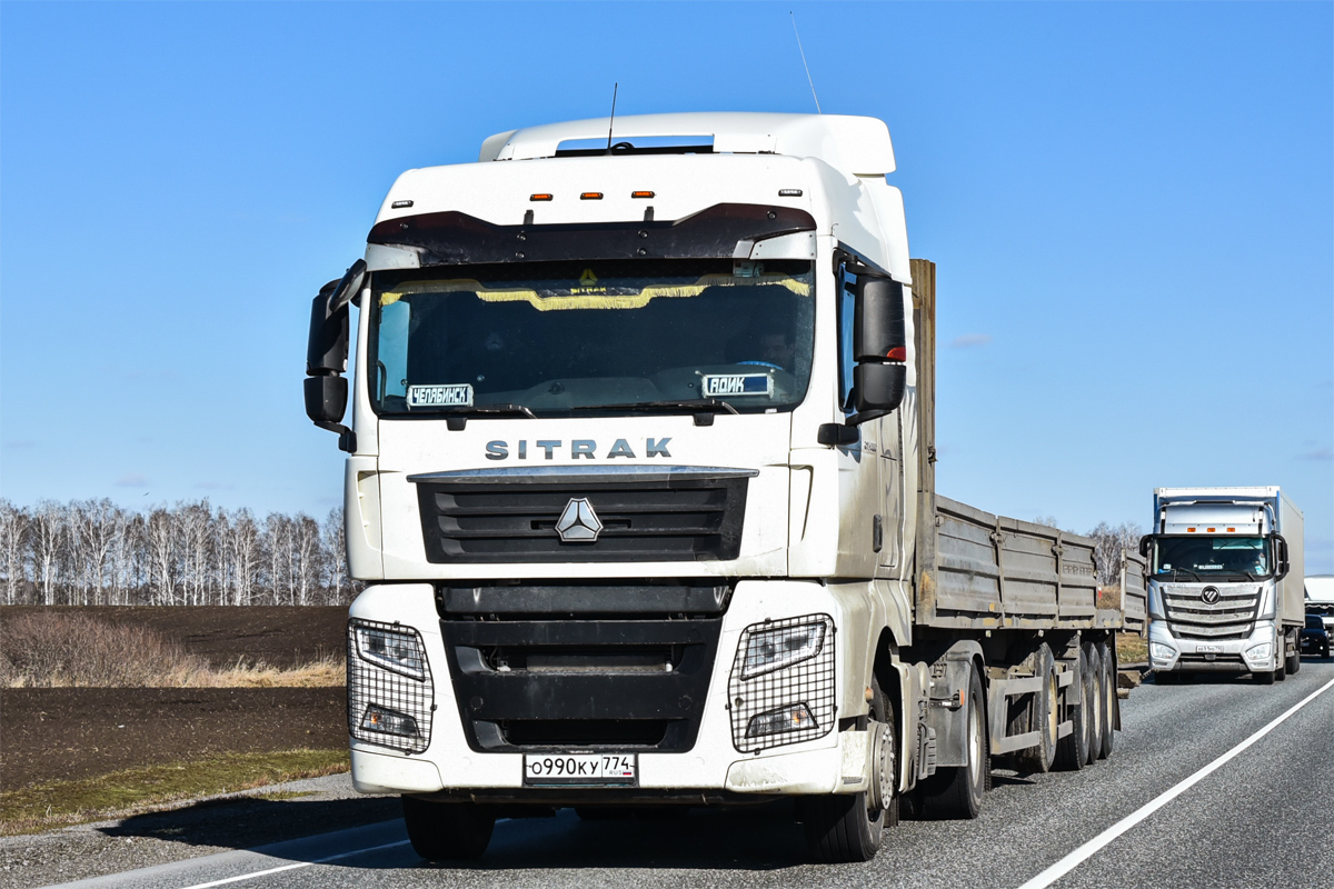 Челябинская область, № О 990 КУ 774 — Sitrak C7H ZZ4186