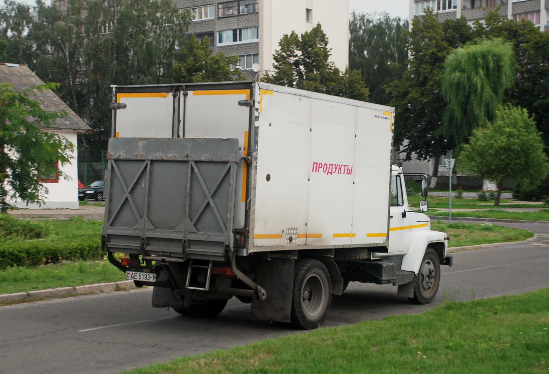 Брестская область, № АЕ 5193-1 — ГАЗ-3306/3307/3309 (общая модель)