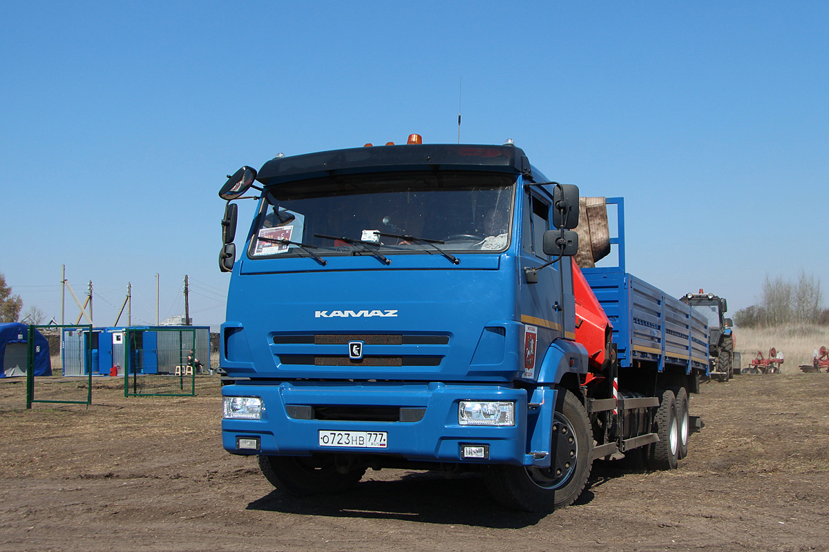 Москва, № О 723 НВ 777 — КамАЗ-65117-A4(23)