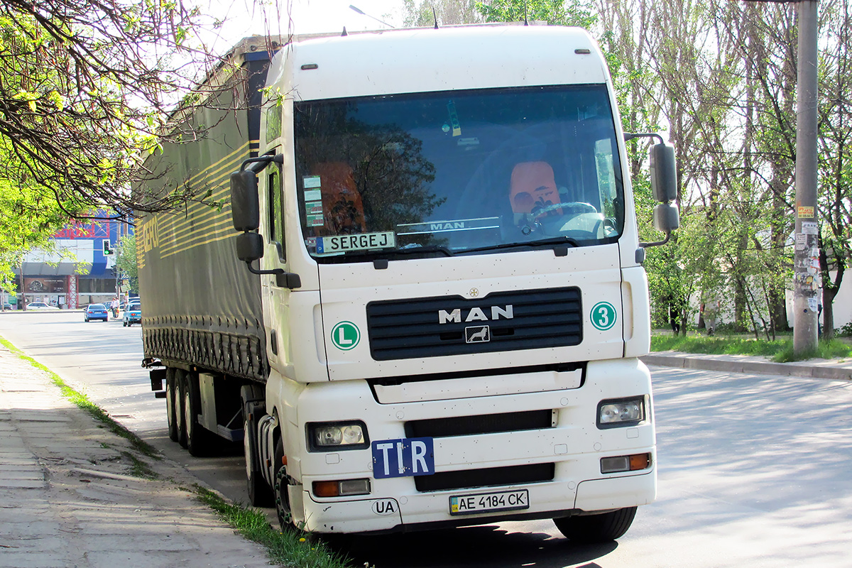 Днепропетровская область, № АЕ 4184 СК — MAN TGA 26.440