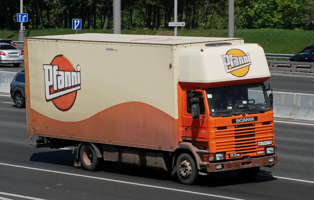 Москва, № В 675 КЕ 197 — Scania (II) P93M