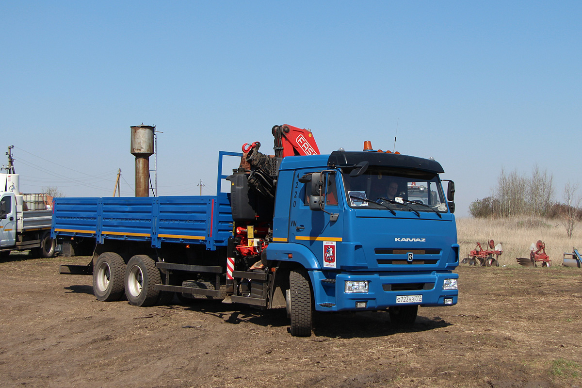 Москва, № О 723 НВ 777 — КамАЗ-65117-A4(23)