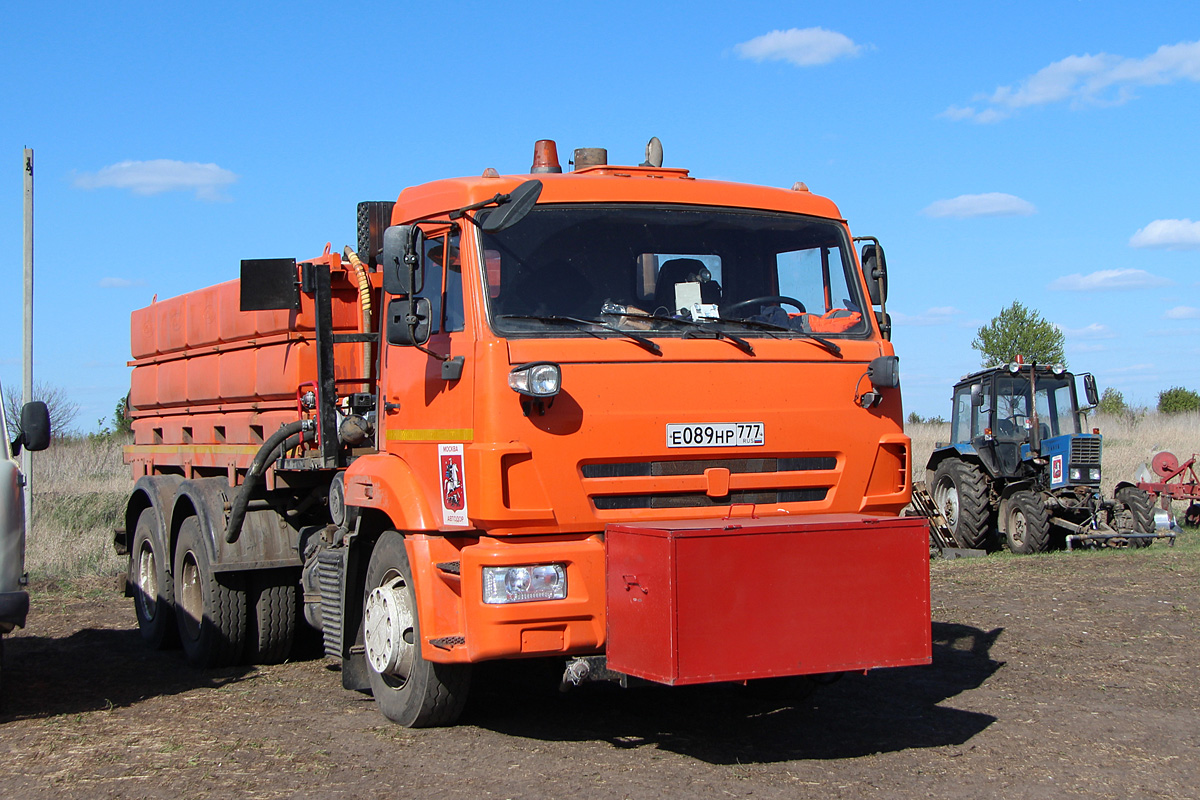Москва, № Е 089 НР 777 — КамАЗ-65115-A4(23)