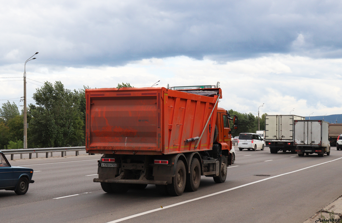 Красноярский край, № У 170 ТР 124 — КамАЗ-6520-A5(48)