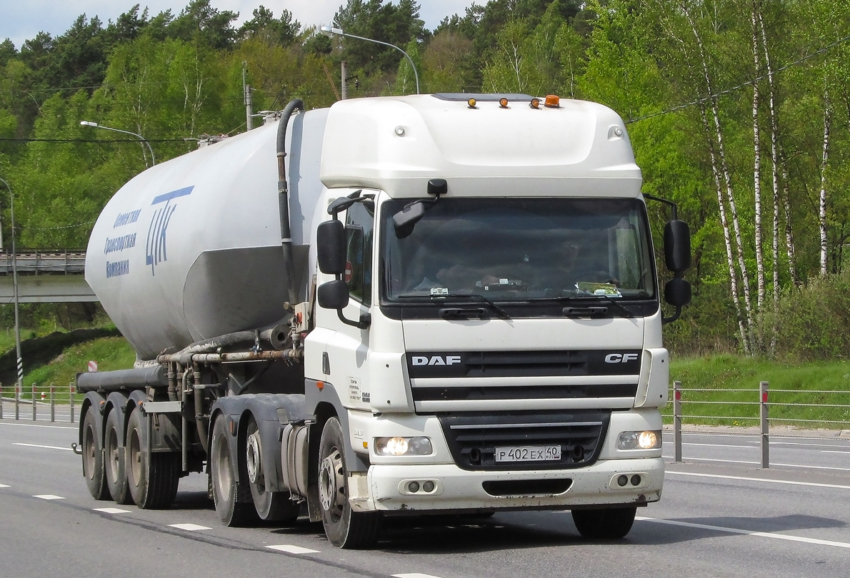 Калужская область, № Р 402 ЕХ 40 — DAF CF85 FTG