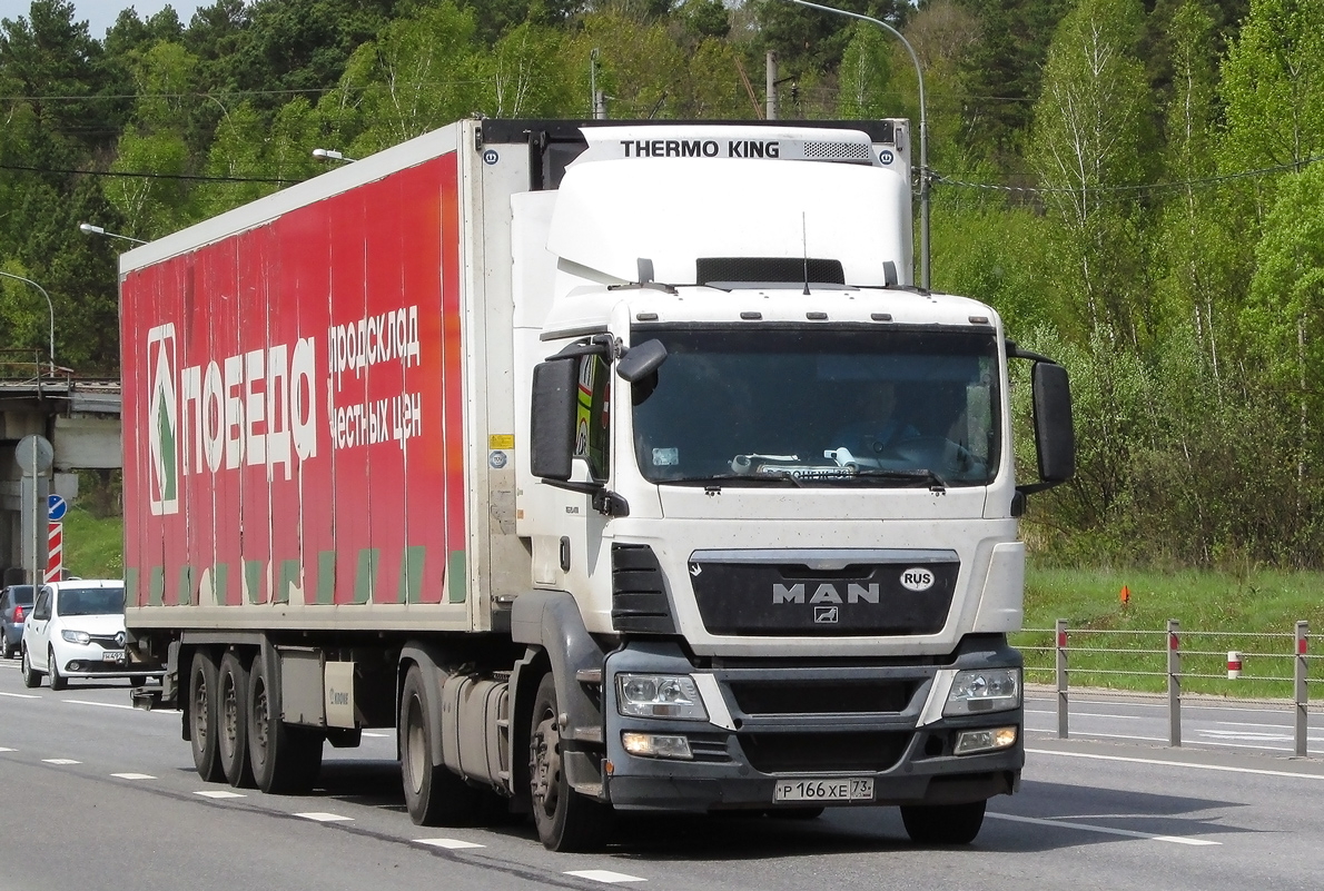 Ульяновская область, № Р 166 ХЕ 73 — MAN TGS 19.400