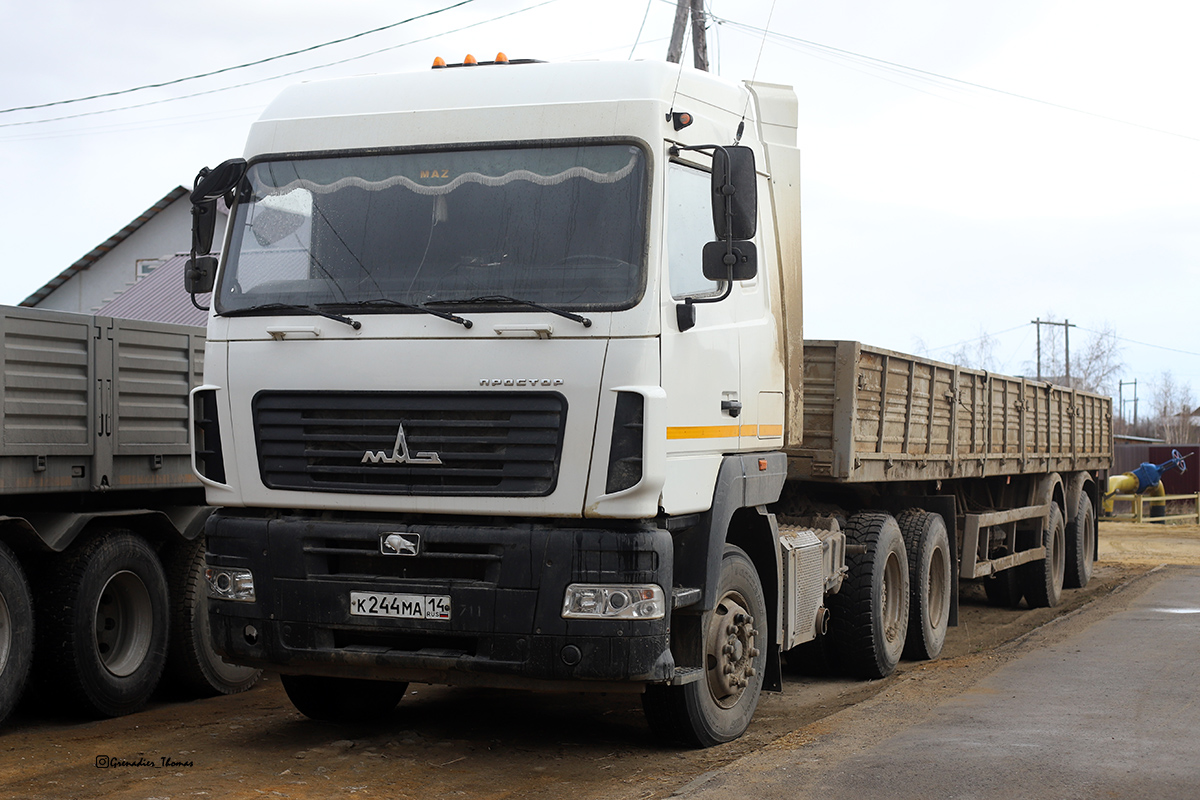 Саха (Якутия), № К 244 МА 14 — МАЗ-643019