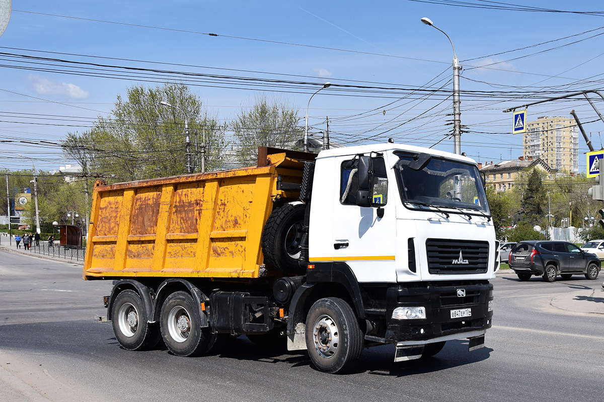 Волгоградская область, № В 847 ЕР 134 — МАЗ-6501B9