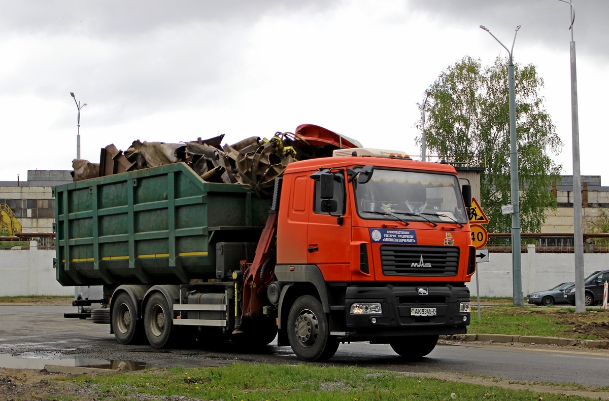 Могилёвская область, № АК 9345-6 — МАЗ-6312B9