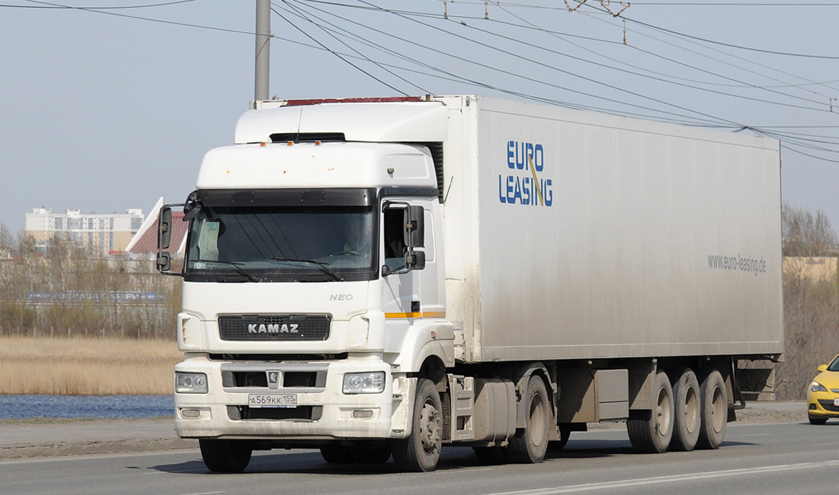 Омская область, № А 569 КК 155 — КамАЗ-5490-S5(87)