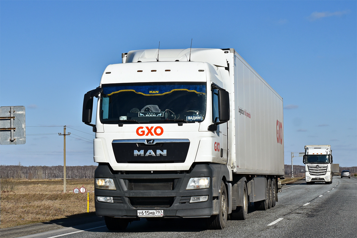 Москва, № У 615 МВ 797 — MAN TGX ('2007) 18.400