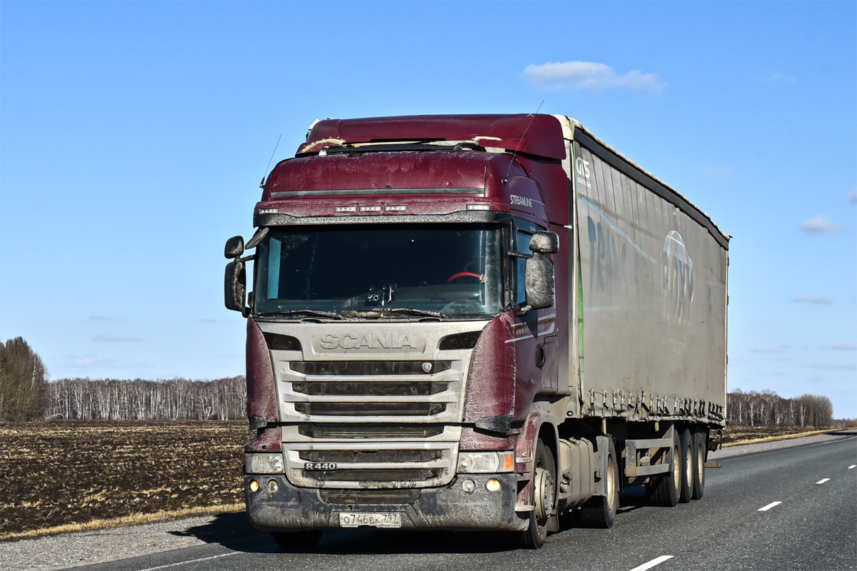 Москва, № О 746 ВК 797 — Scania ('2013) R440
