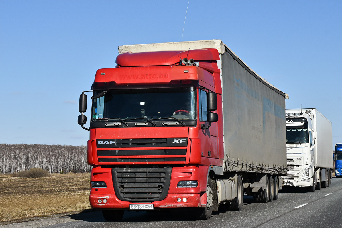 Монголия, № 8818 СЭН — DAF XF105 FT