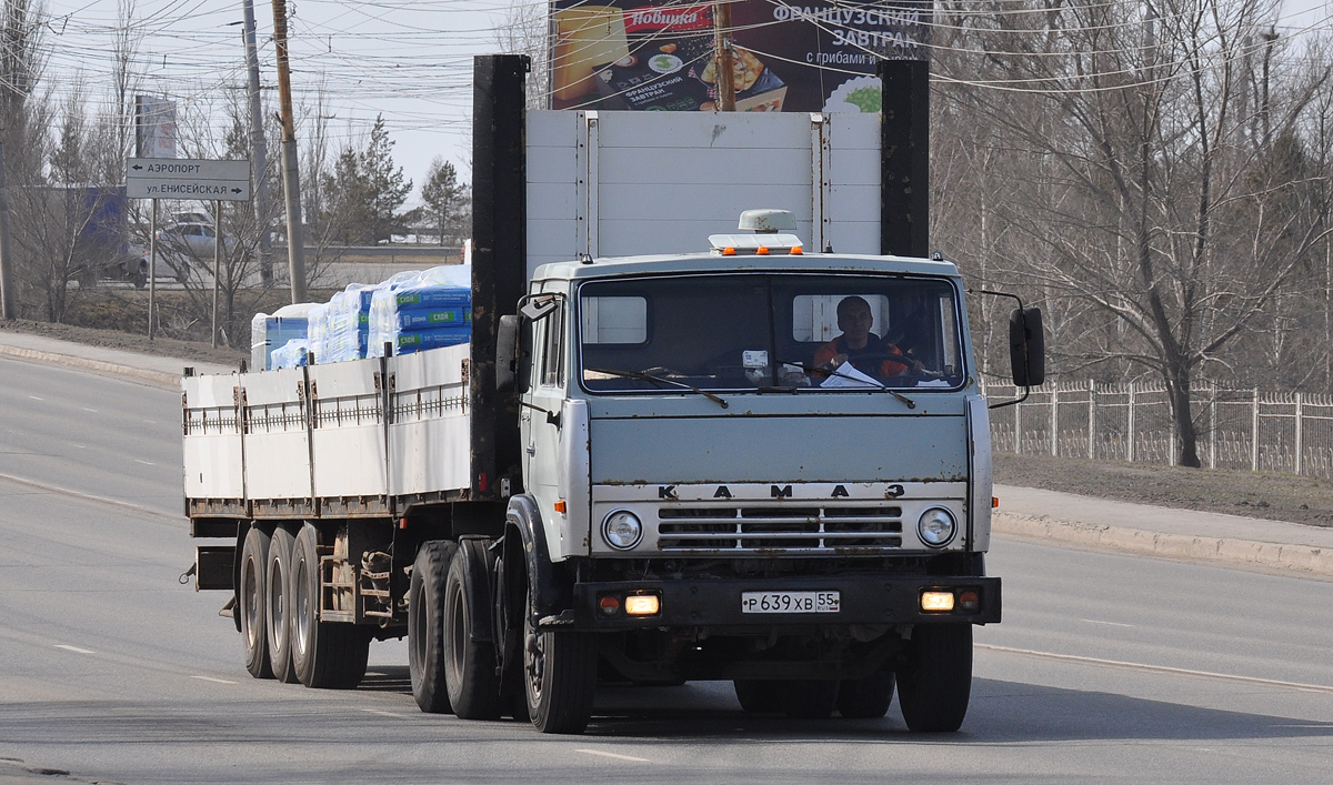 Омская область, № Р 639 ХВ 55 — КамАЗ-5410