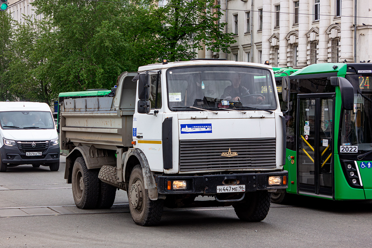 Свердловская область, № Н 447 МЕ 96 — МАЗ-5551A2