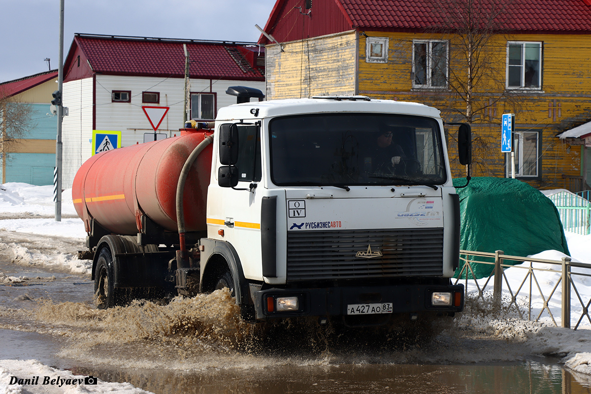 Ненецкий автономный округ, № А 427 АО 83 — МАЗ-533603