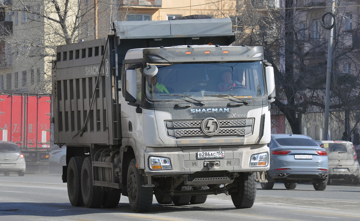 Омская область, № В 286 АС 155 — Shaanxi Shacman X3000 SX3258