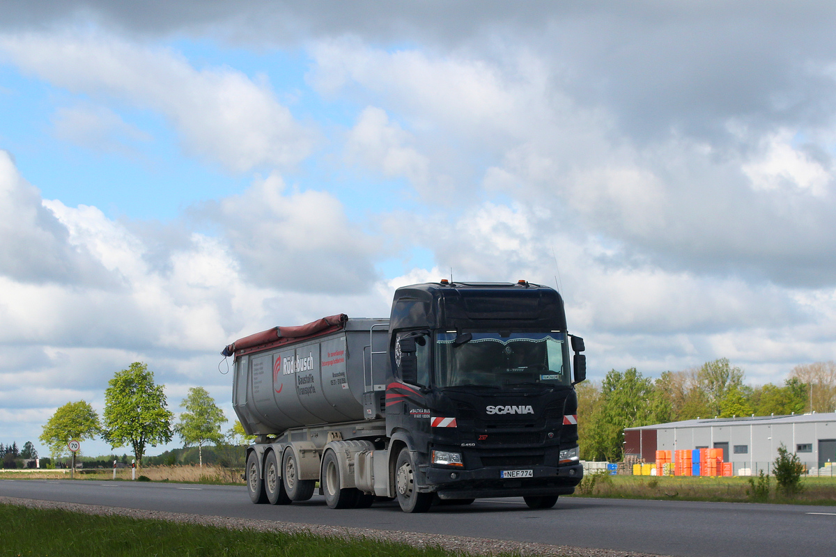 Литва, № NEF 774 — Scania ('2016) G450