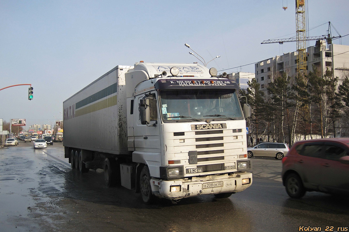 Алтайский край, № В 208 ОК 22 — Scania (III) R113M