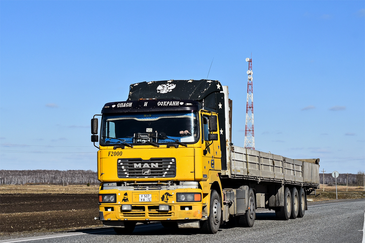 Тюменская область, № У 507 УА 72 — MAN F2000 26.364