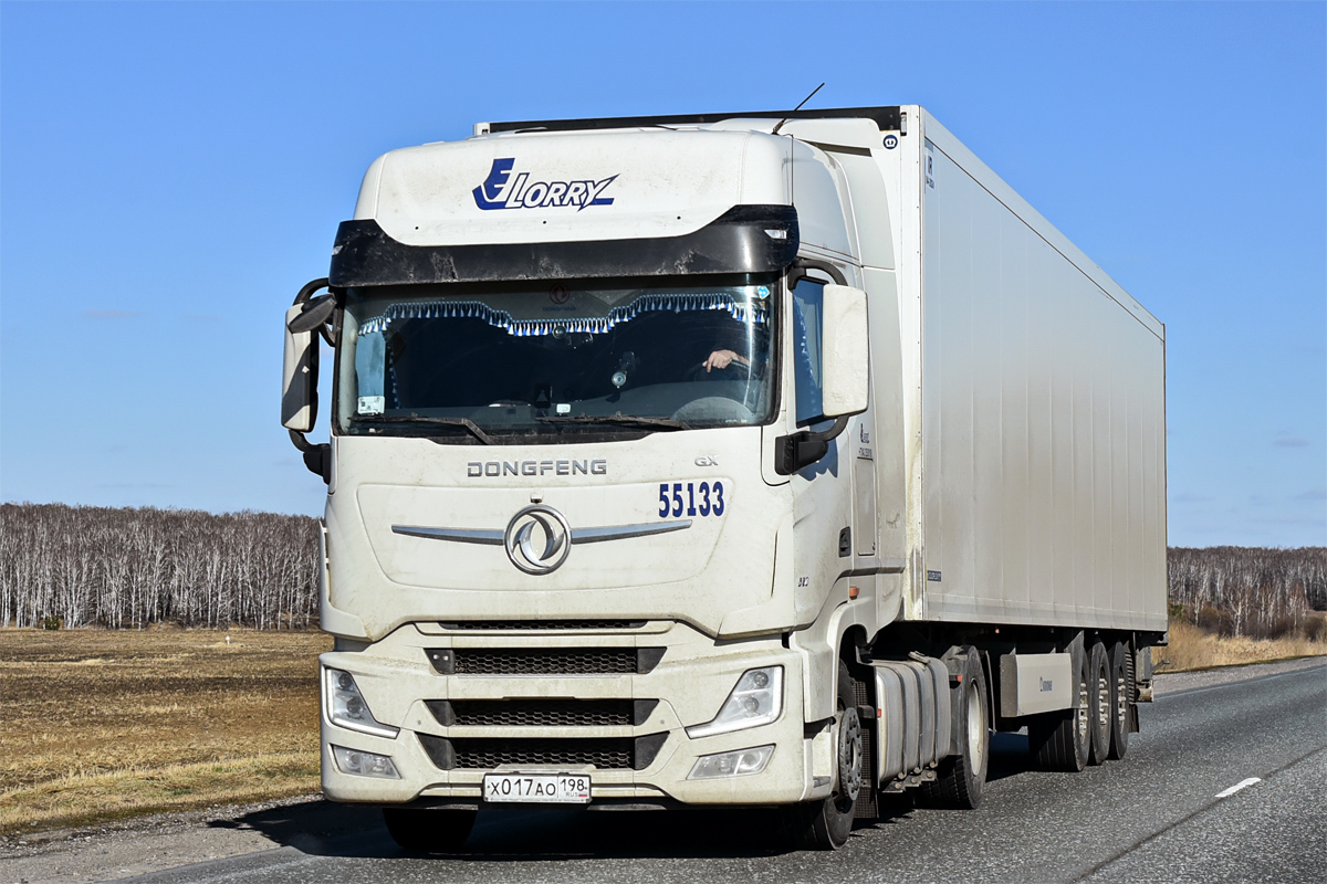 Омская область, № 55133 — Dongfeng GX DFH4180
