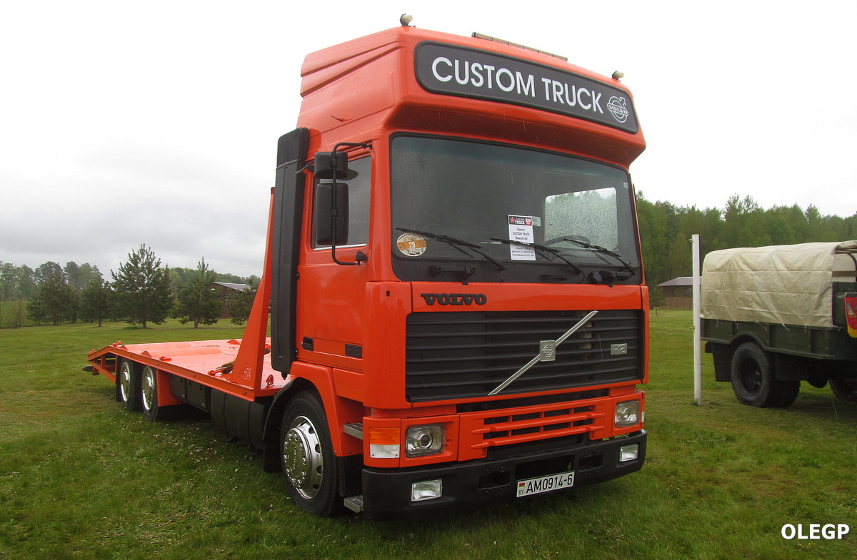 Могилёвская область, № АМ 0914-6 — Volvo ('1987) F12; Минская область — TBT SHOW 2025