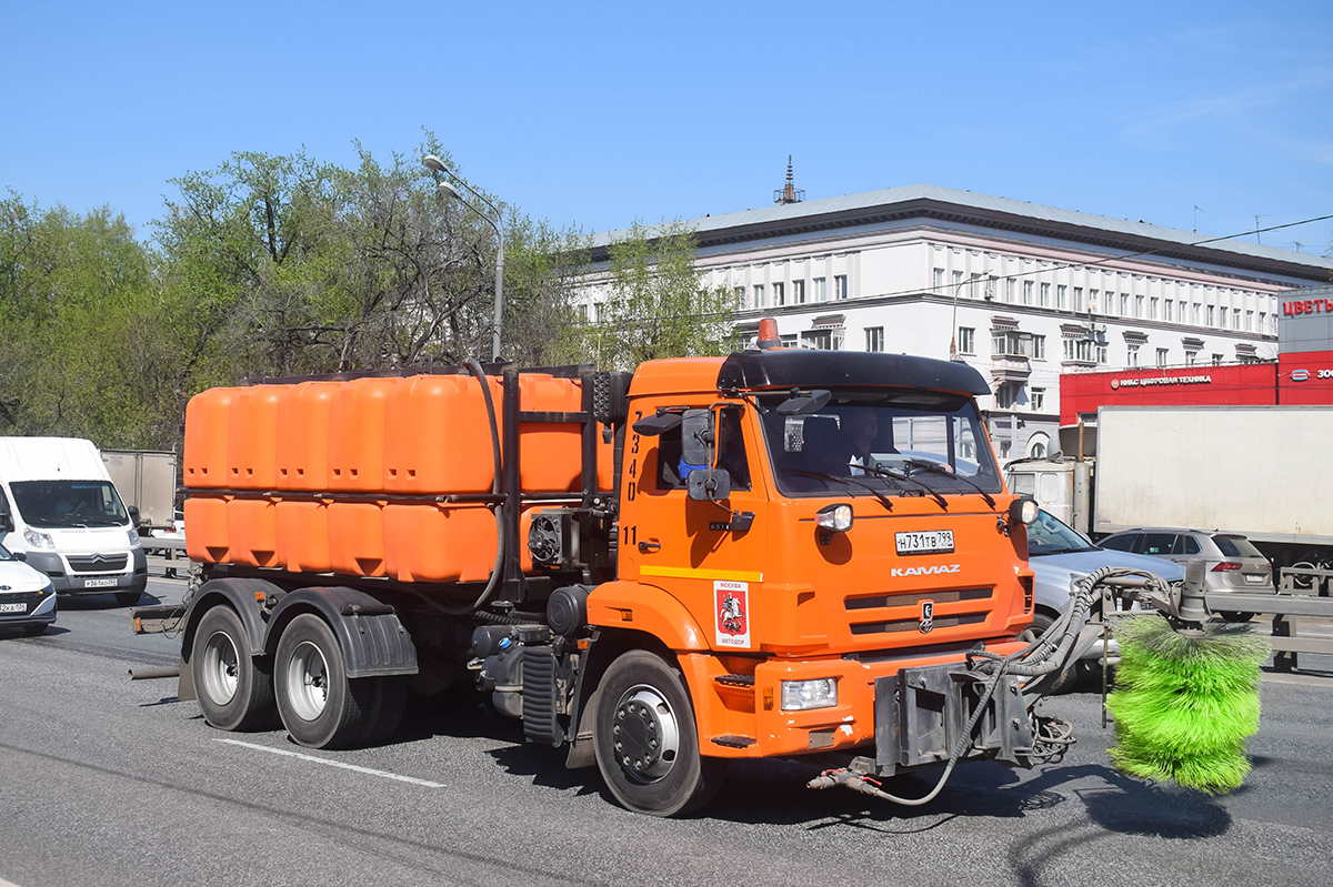 Москва, № 7340 11 — КамАЗ-65115-A5(48)