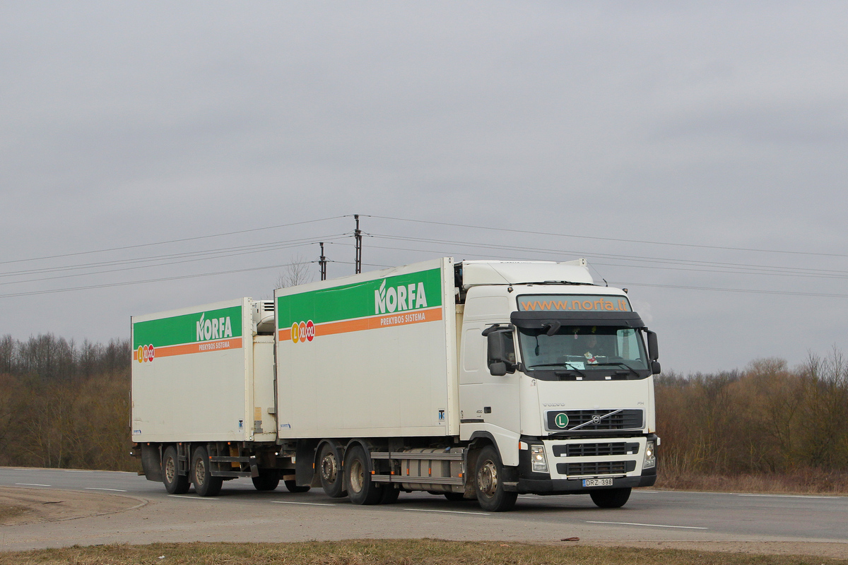 Литва, № DRZ 398 — Volvo ('2002) FH12.400