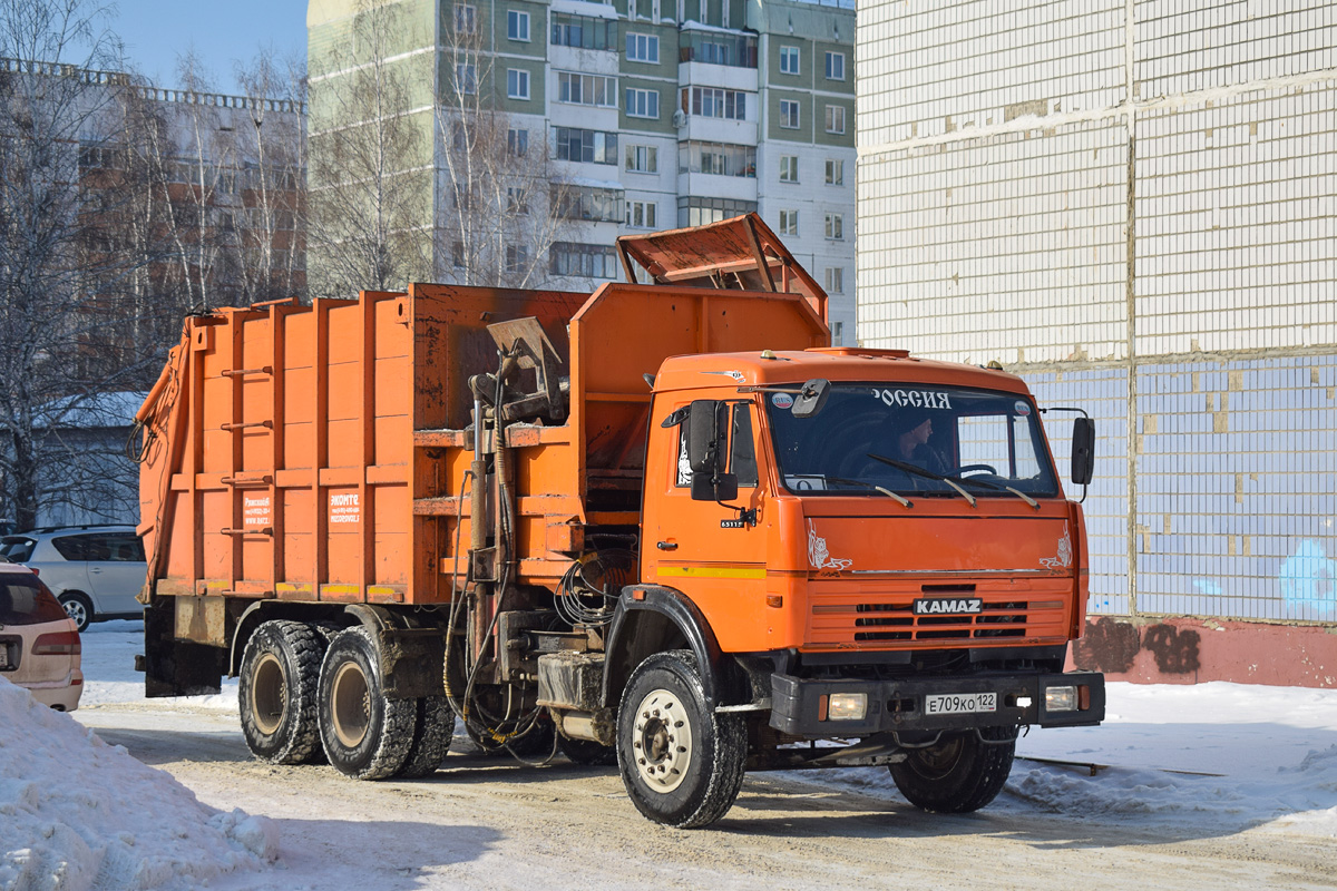 Алтайский край, № Е 709 КО 122 — КамАЗ-65115-62